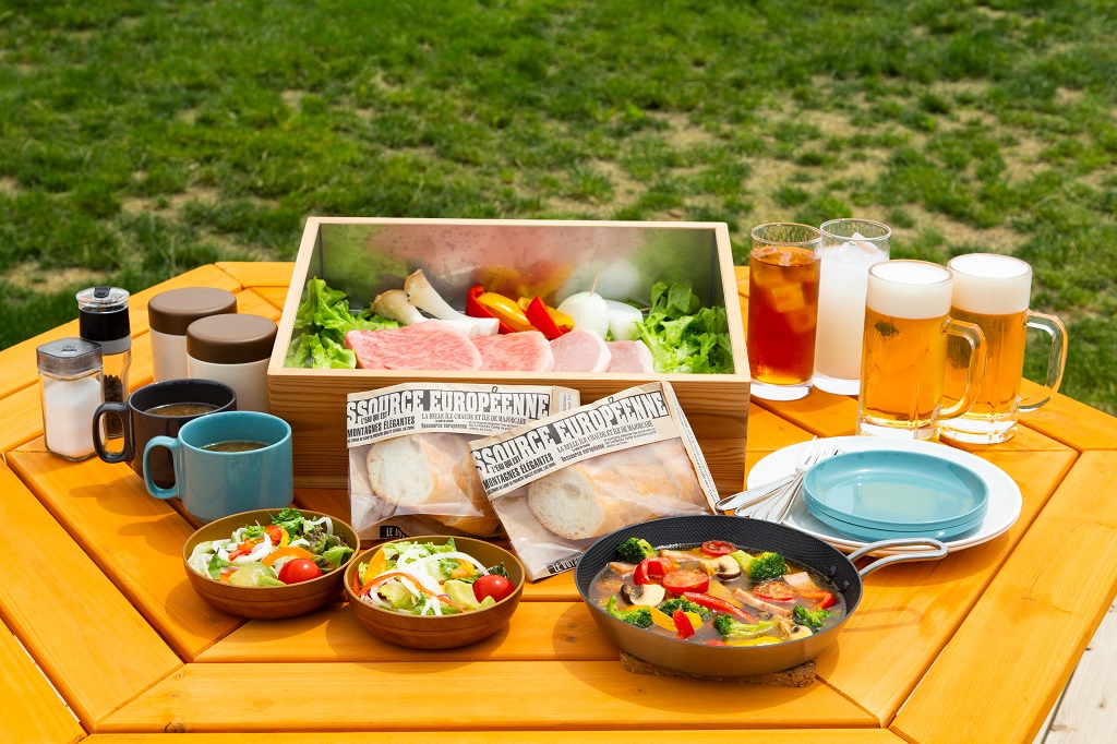 ルーラグランソラシタ／料理全体／山形県米沢市のグランピング施設